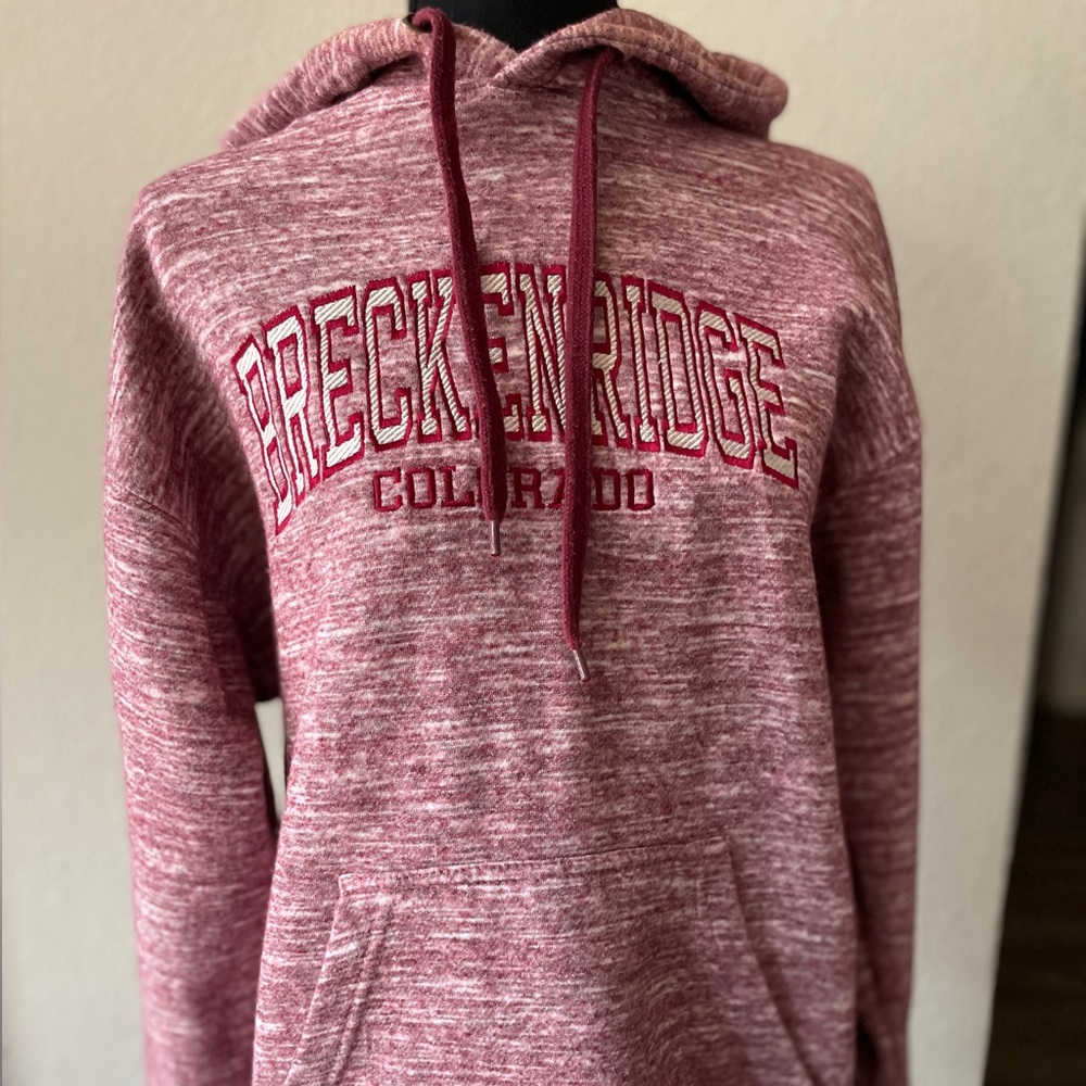 “BRECKENRIDGE” hoodie purchased in Breckenridge, Colorado.